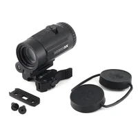 MAGORUI 3x Magnifier Scope Sight with Adjustable QD Flip To Side Mount for Red Dot Sights Hunting Laser Sight 1