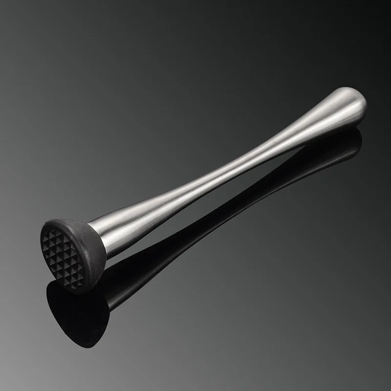 50pcs/lot Stainless Steel Bar Mojito Pestles Fruit Muddlers and Caipirinha Cocktail Pestles for Crushed Ice Barware Bar Tool