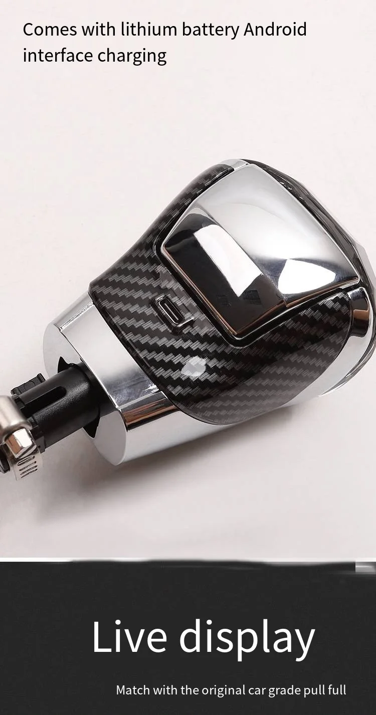Crystal Shift Knob, Suitable For Volkswagen Series Scirocco, Passat, Touareg, Po