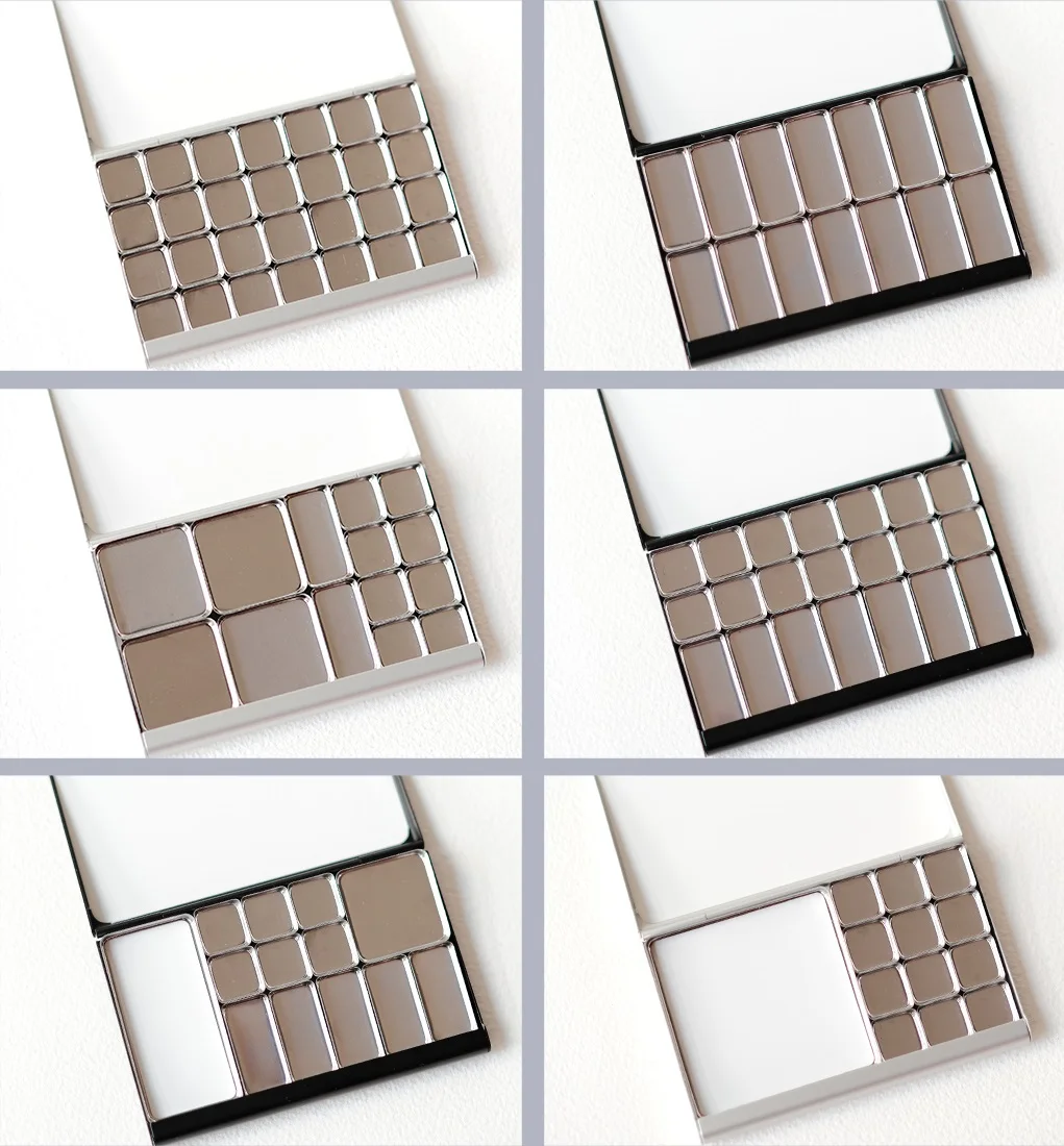 TN travel watercolor box portable packaging Acuarela  palette magnetic grid combination color palette beginner painting supplier 4