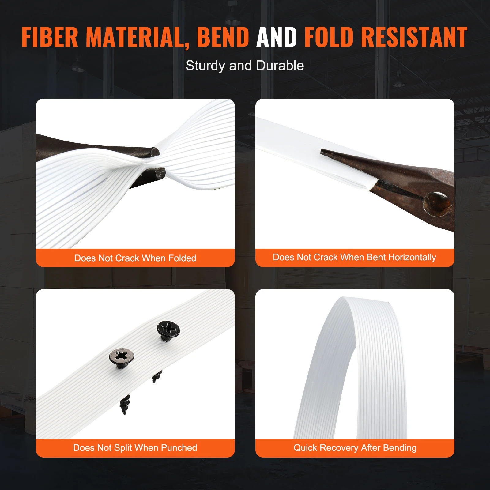 White Woven Cord Strapping Roll for Packaging and Bundling