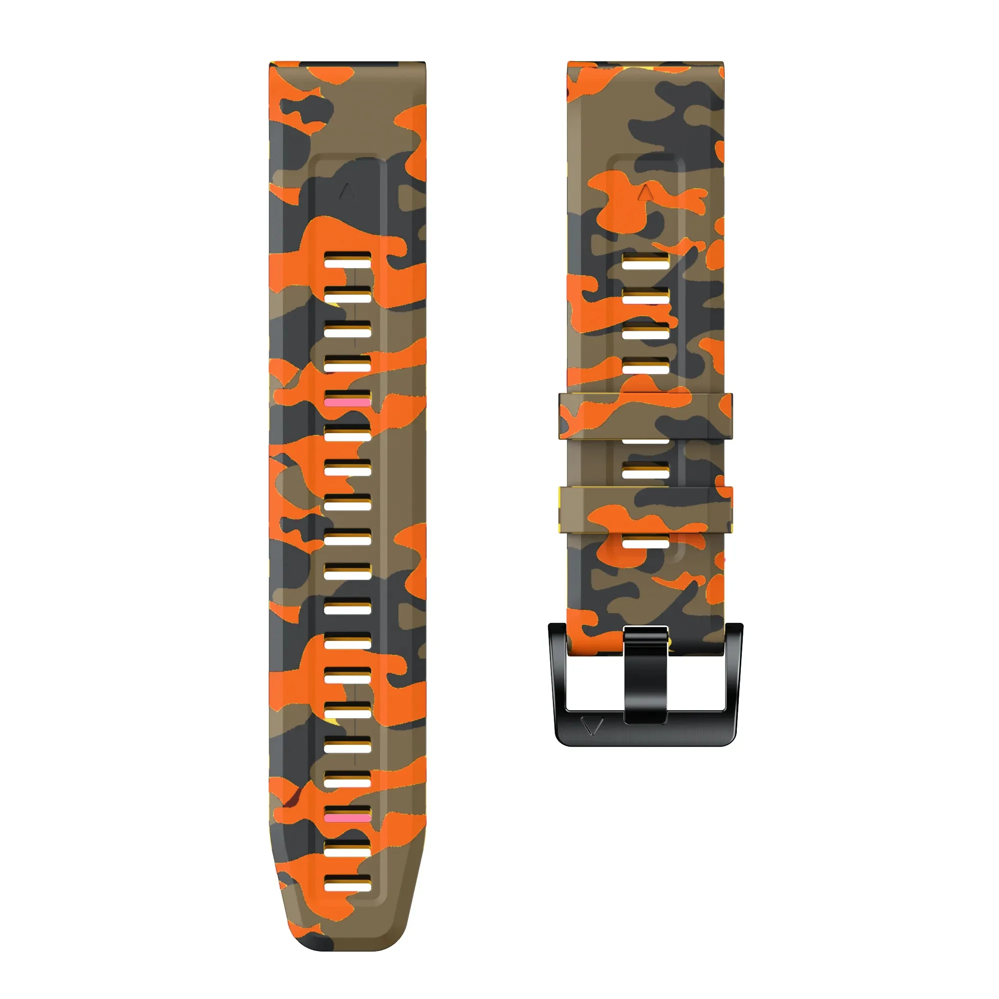 Camouflage Sport Silicone Strap with QuickFit