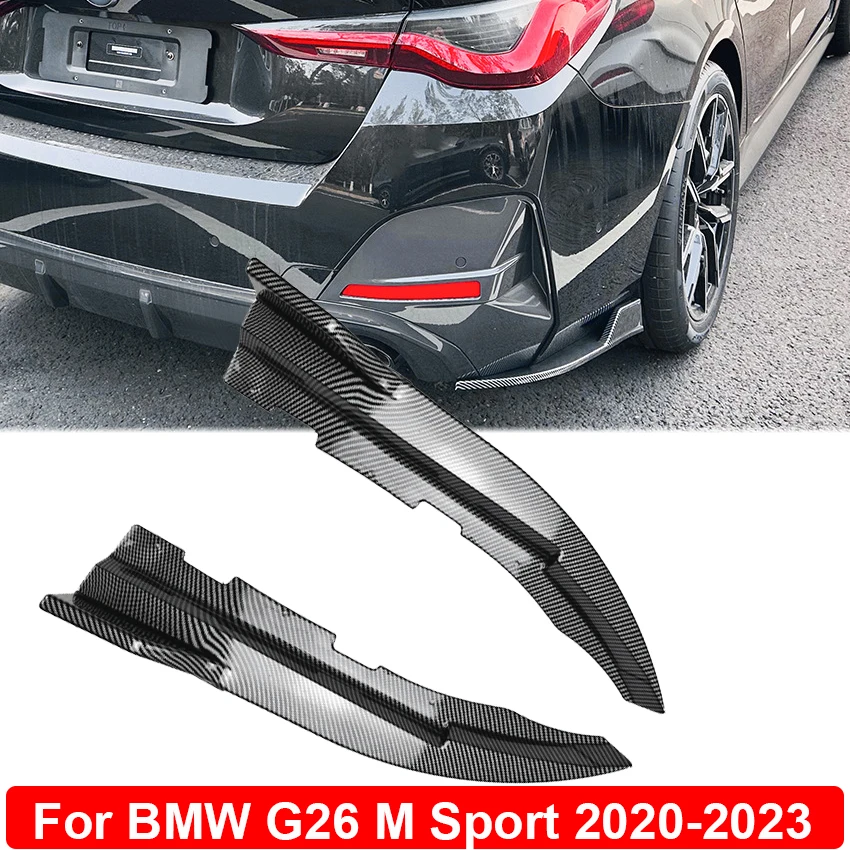 

Диффузор-спойлер для заднего бампера BMW 4 серии G26 M Sport 2020-2023, защита от царапин, отделка, автомобильные аксессуары