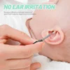 Visual Ear Spoon Head Earbuds Plugs Professional Earwax Cleaner Scoops Removal Replaceable Silica Gel 5