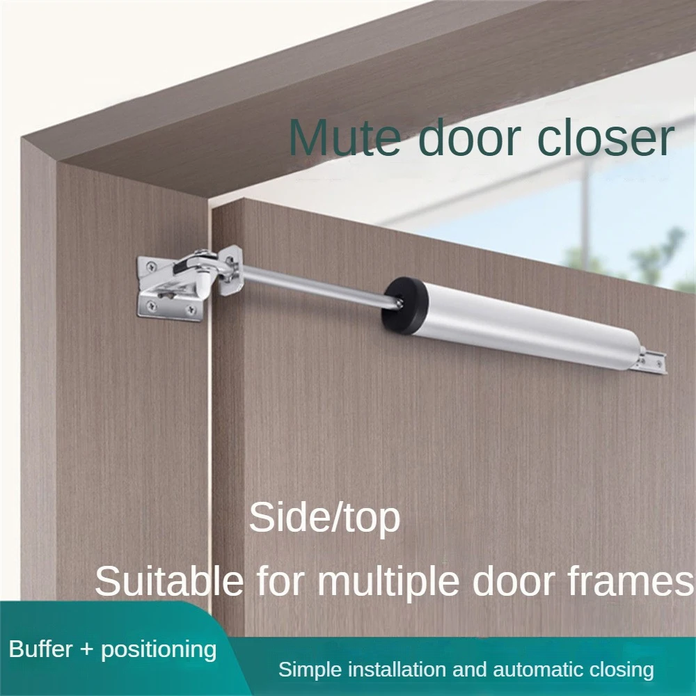 Pneumatic Door Closer Increase er Clockwise Adjustable Speed Simple Household Household Accessories Air Pressure Door Closer