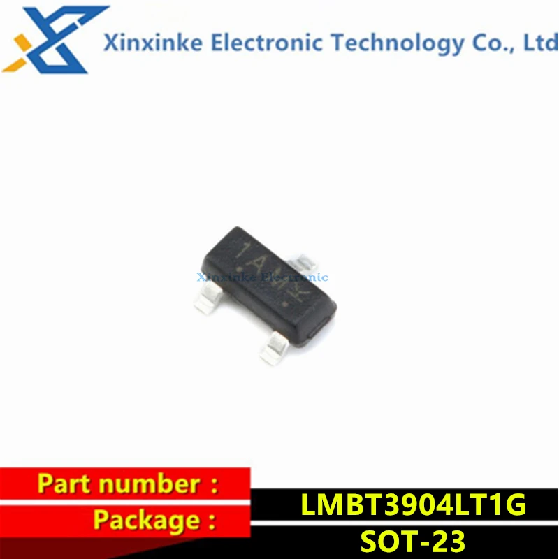 

100PCS LMBT3904LT1G 1AM SOT-23 40V 200mA SMD Transistor