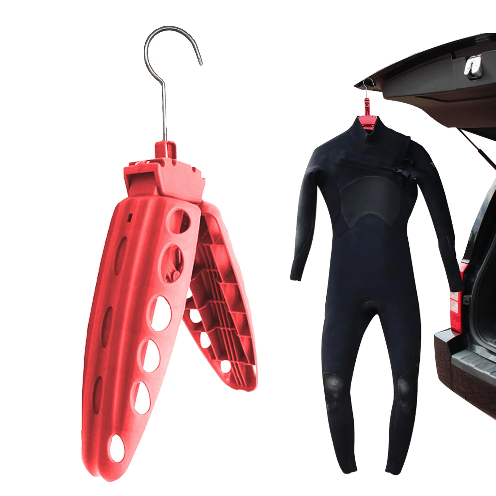 

Folding Travel Wetsuit Hanger For Snorkeling Diving Surf Wetsuit Drysuit Outdoor Sports Accessories For Home Using