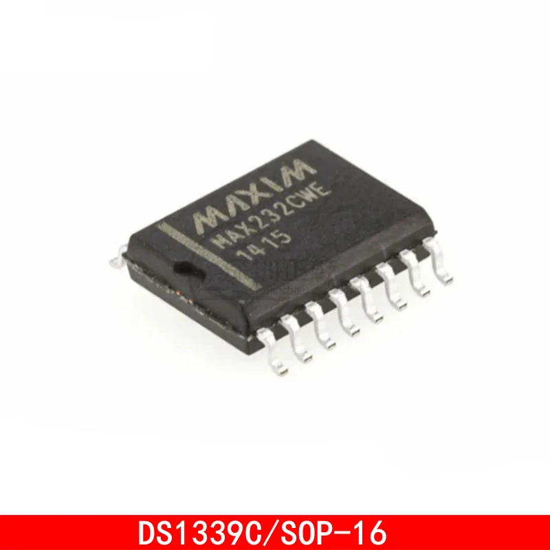 1-5PCS DS1339C-33#TR DS1339C-33 SOIC-16 Real-time clock chip In Stock 5pcs attiny25v 10ssu attiny25v 10su attiny85v 10su attiny12l 4su attiny45v 10su attiny12 8su attiny ic mcu chip soic 8