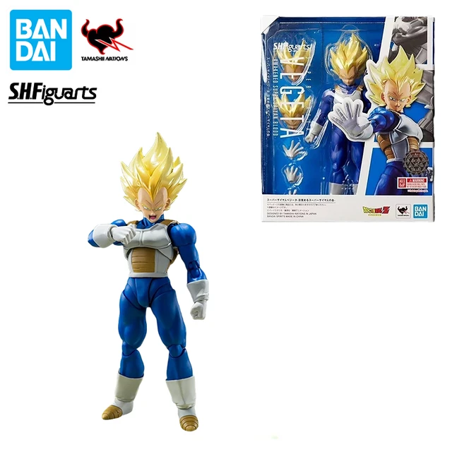 Bandai-SHF Dragon Ball Super Saiyan Trunks Figura de Ação Anime