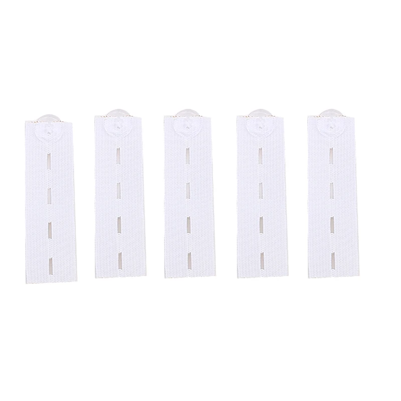 Description Picture 6 of itemPant Extender Belt Unisex Waist Band Tight Trousers Jeans Skirts Maternity Button Hooks Garment DIY Sewing Supplies 5/10pcs