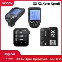 Godox X3 X2 Xpro XproII Set-Top Flash Flash Trigger TTL 1/8000s HSS LCD Screen for Canon Nikon Sony FujiLeica Camera Photography