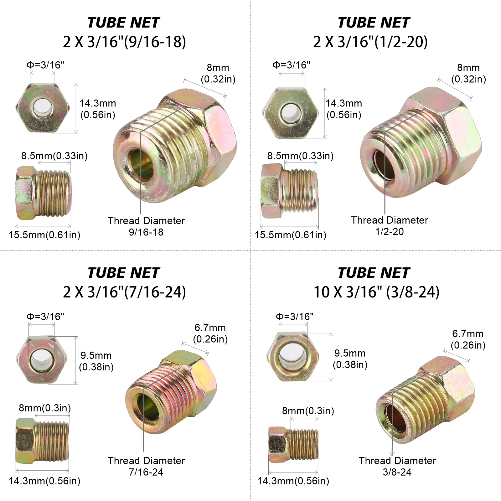 25ft 7.62m Car Roll Tube Coil of 3/16