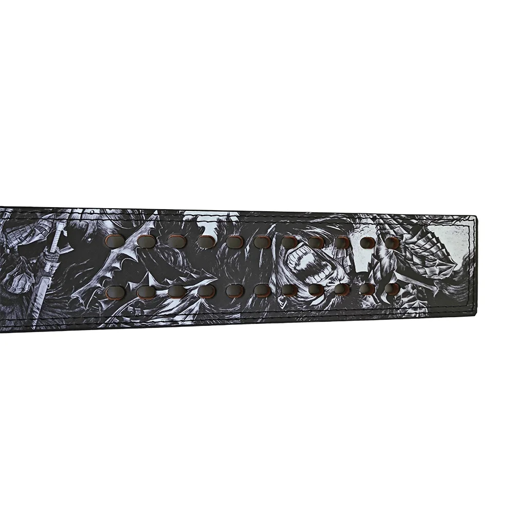 Cowhide Weightlifting Belt Gym Fitness Pressure Belts Deadlift Squats Workout Back Support Strength Training Waist Protect