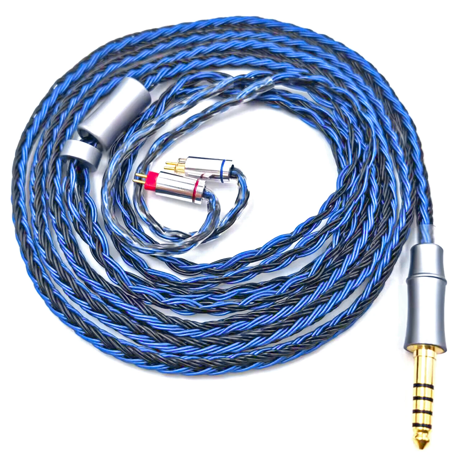 16 الأساسية الفضة مطلي سماعة الحبال 3.5 مللي متر 4...