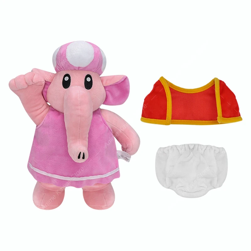 Super Mario Bros Plush Elephant Mario Luigi Toadette Princess Peach Stuffed  Toys Anime Figure Cartoon Peluche Doll for Kids Gift - AliExpress