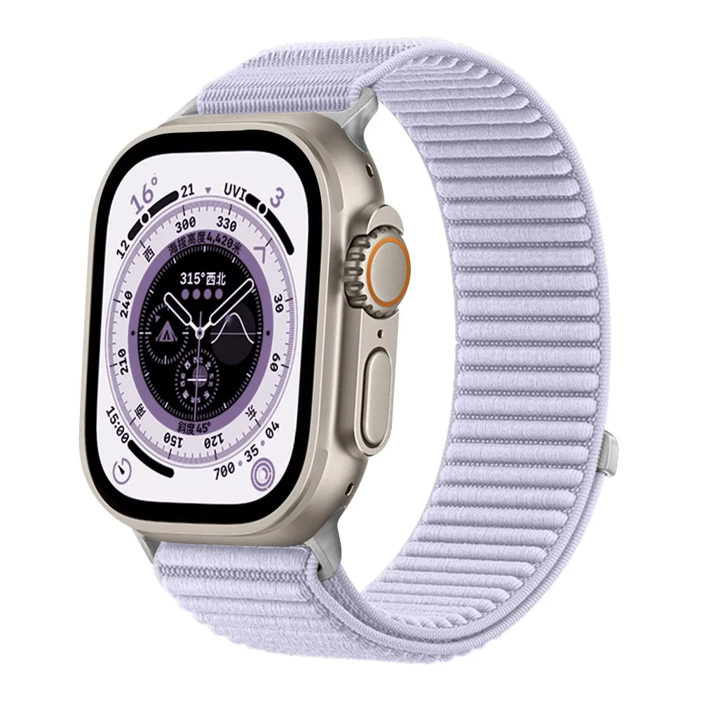 Nylon Loop Strap for Apple Watch - Stylish and Durable Replacement Bracelet