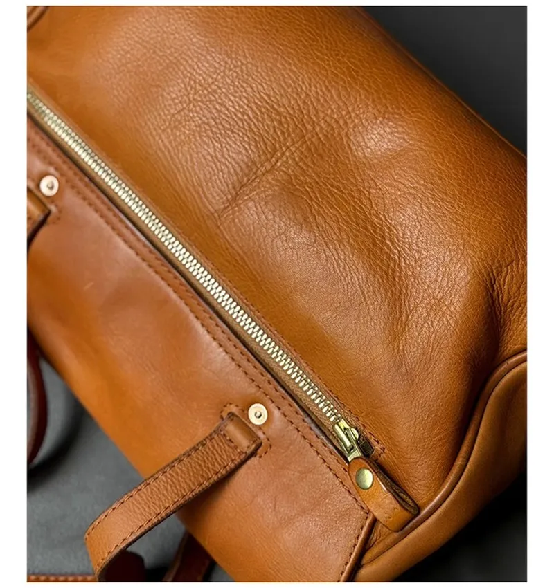Pndme Vintage hochwertige Echt leder Damen Umhängetasche Designer hand gefertigte Luxus echte Rindsleder weibliche Einkaufstasche – Detail 16