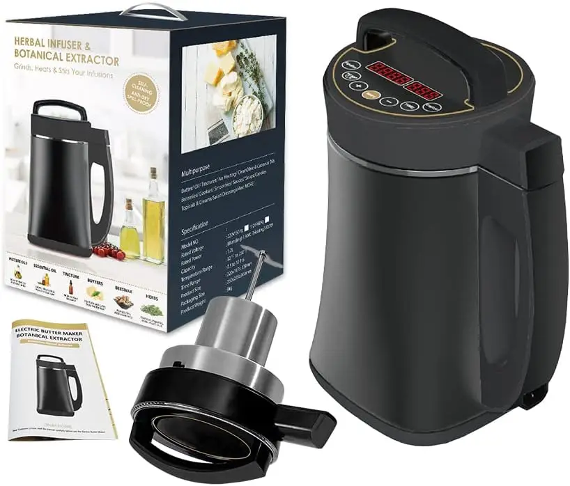 

Decarboxylator and Butter Infuser Machine,Herbal Butter Maker Machine,Botanical Decarboxylator Herb Butter Maker & Oil Infuser