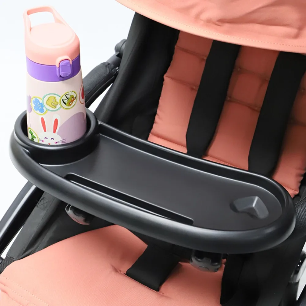 

3 in 1 Baby Stroller Dinner Table Plate Milk Bottle Cup Holder New For Toddler Infant Girl Boy