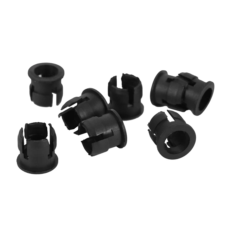 Lamp Bulb Holder Lamp Holder Led Lamp Base 200 Pieces Black Plastic 5Mm LED Clip Holder Display Panel Mount Cases