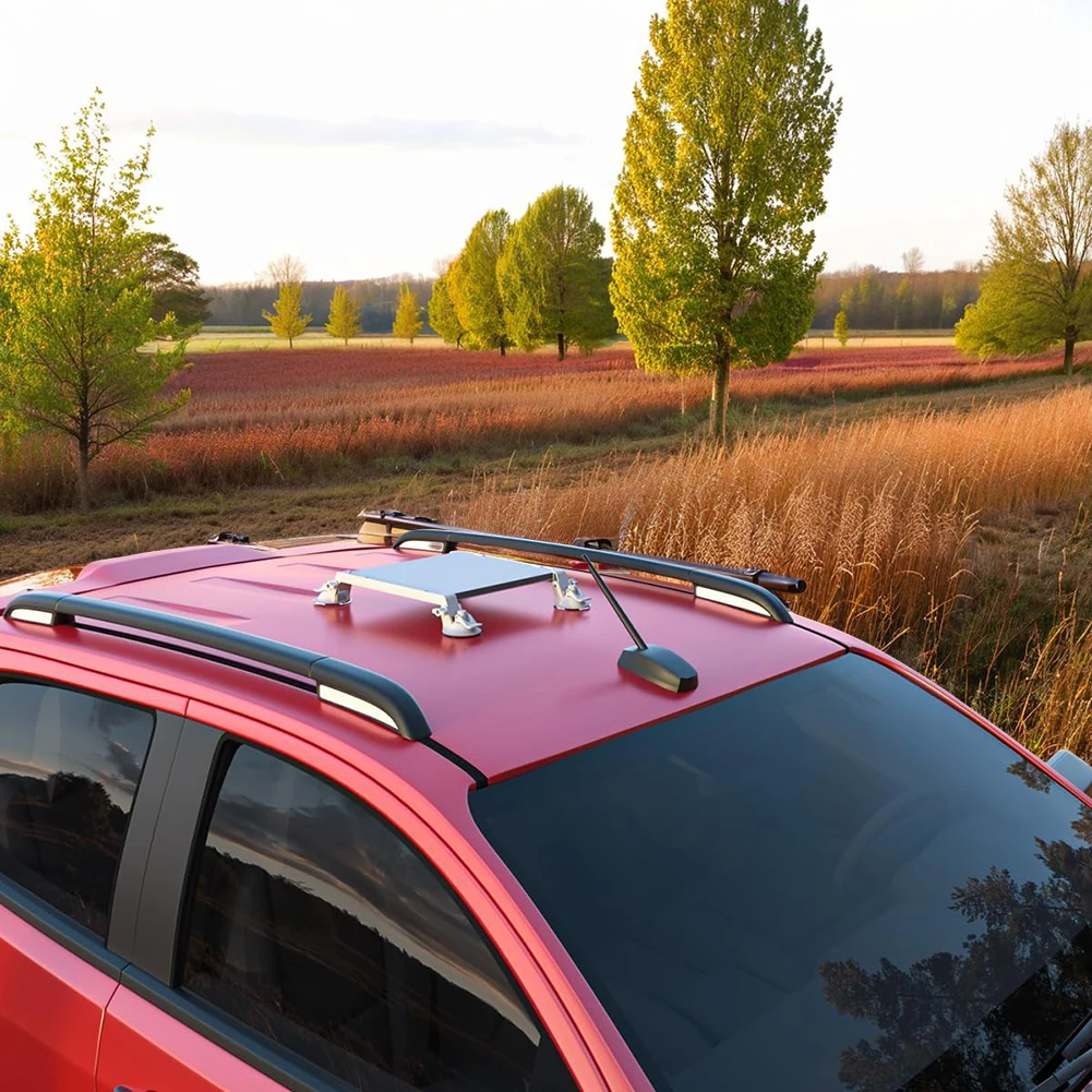 White ABS Car Sunroof Suction Cup Mount for Starlink Mini