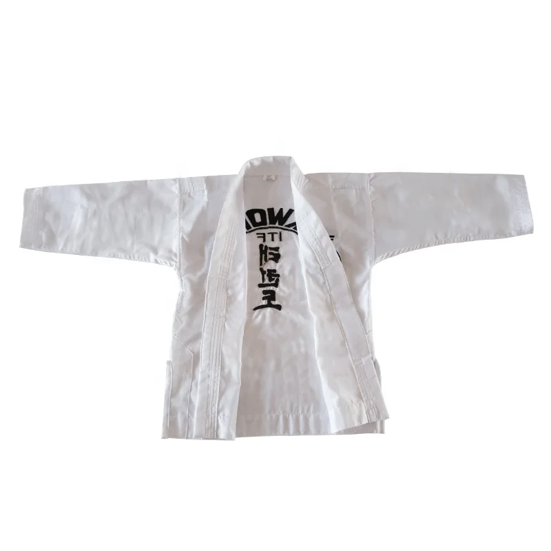 ITF Approve Taekwondo Student Doboks Suit Martial Arts Taekwondo Clothes Long Sleeve uniform