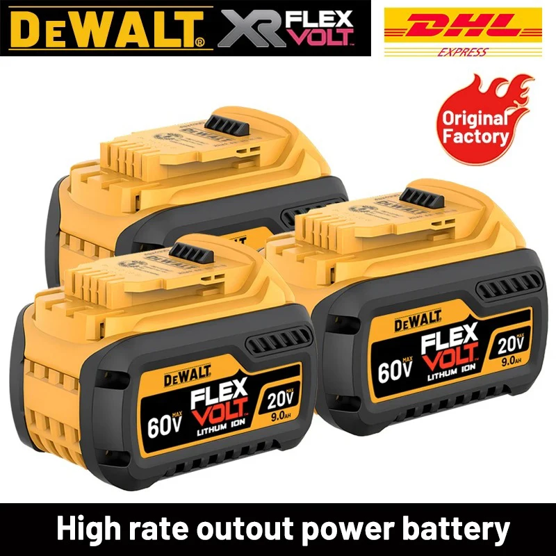 l Dewalt 9.0Ah 20V/60V Power Tool Battery 1