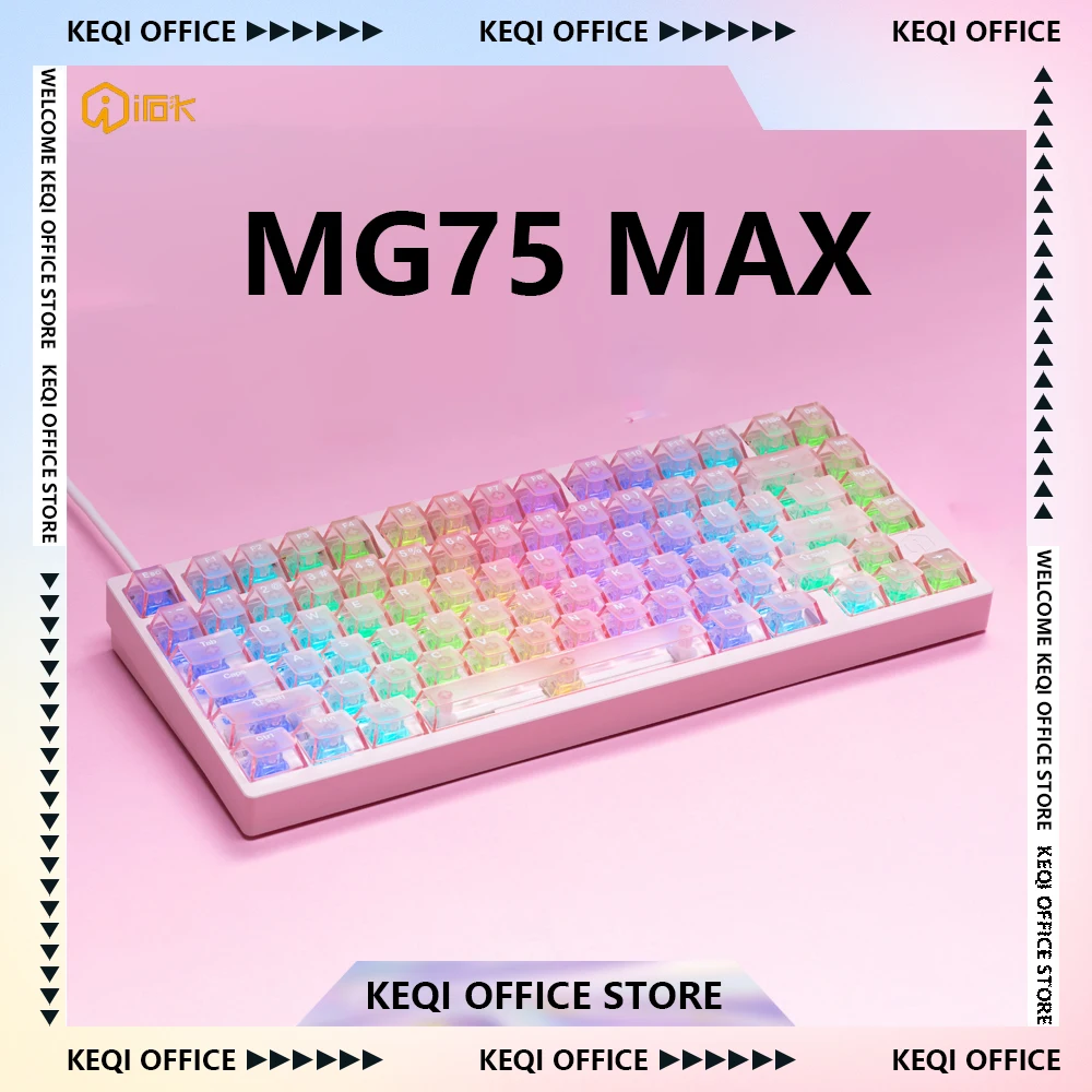 IROK MG75 PRO/MAX メカニカルキーボード磁気スイッチ Rgb ホット