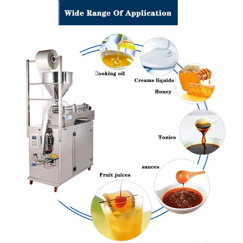 

Packaging Machine For Chili Sauce Peanut Butter Cream Honey Liquid Paste Packing Machine Intelligent Automatic Filling Machine