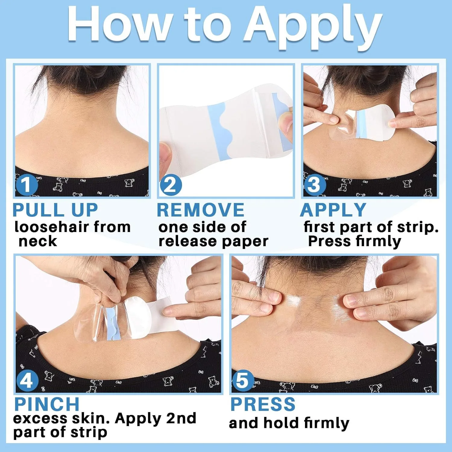 Invisible Neck Lifting Patch PU Film Skin Care Tool