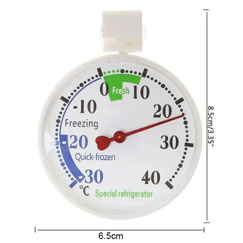 Digital Refrigerator Freezer Thermometer for Home Kitchen Use