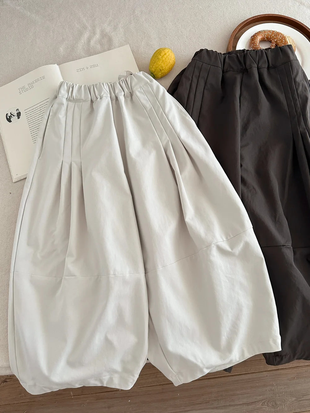 2025 Autumn New Children Loose Trousers Cotton Girls Solid Harem Pants Toddler Wide Leg Pants Boys Casual Pants Kids Clothes 4 2025 Autumn New Children Loose Trousers Cotton Girls Solid Harem Pants Toddler Wide Leg Pants Boys Casual Pants Kids Clothes - Image 4