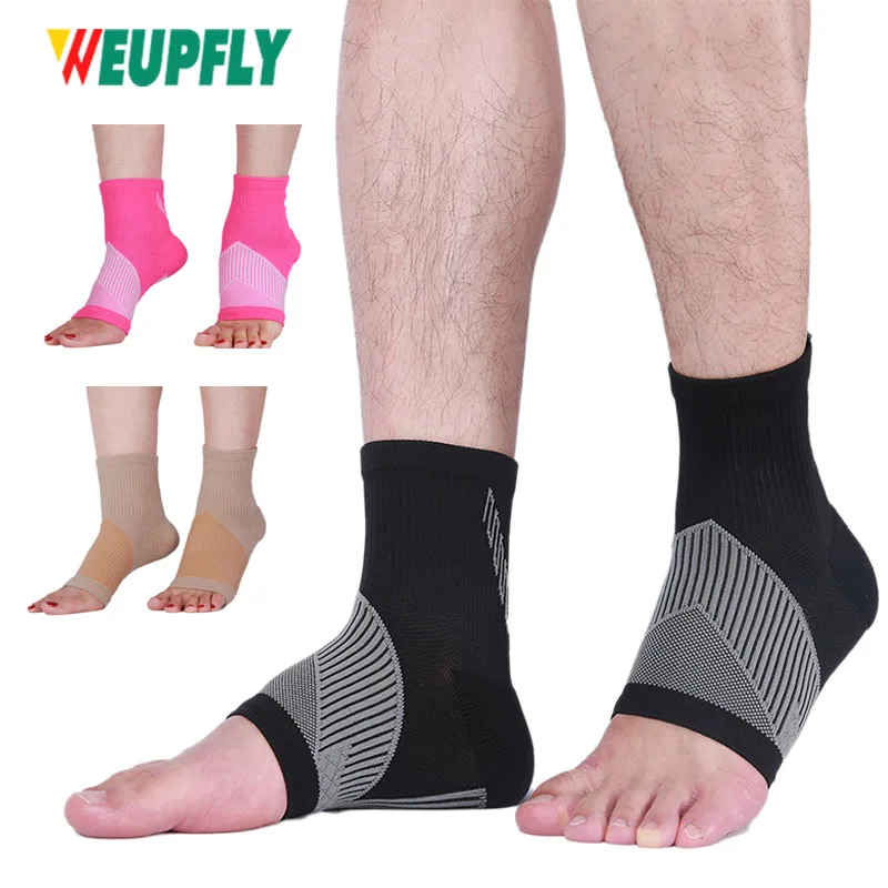 

1 Pair Ankle Brace Compression Sleeve Plantar Fasciitis Socks with Foot Arch Support Relieves Achilles Tendonitis, Joint Pain