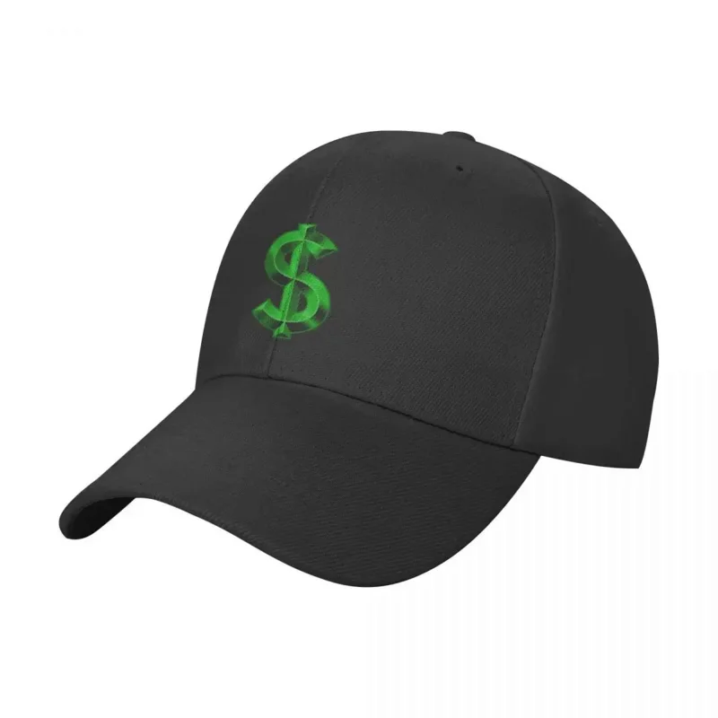 

Green Dollar Sign - Single Baseball Cap Trucker Cap Custom Cap hiking hat Man Women's