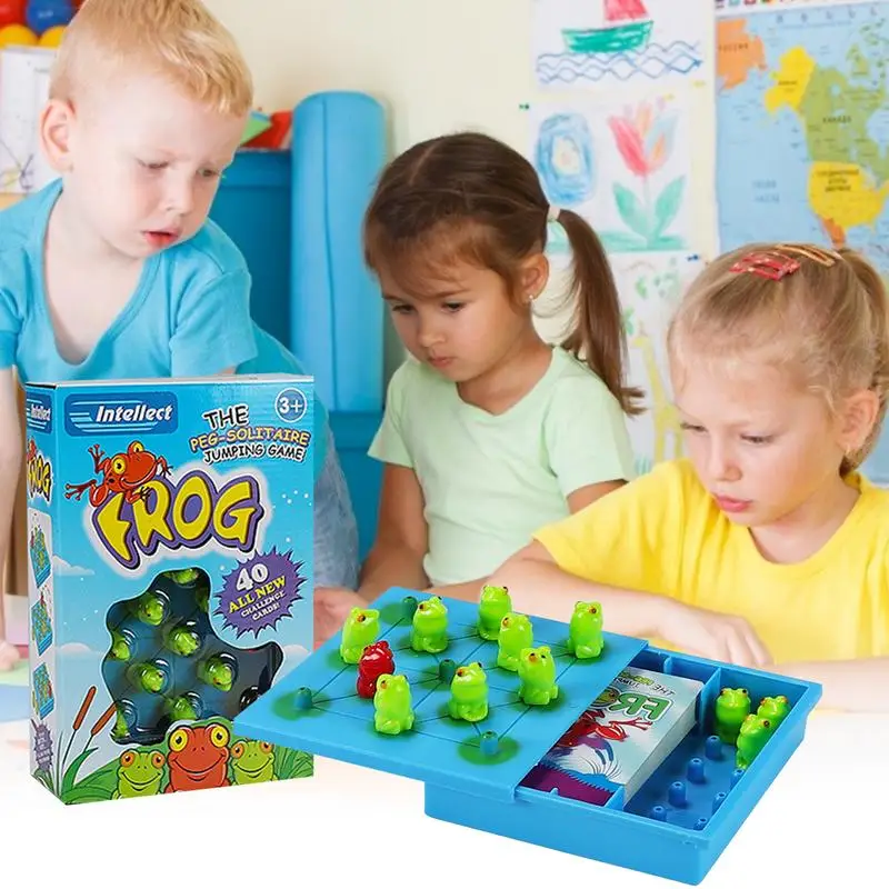 HoppersGameLogicalThinkingGamesFrogHopperGameStrategyBoard