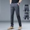 Autumn Casual Men 98%Cotton Solid Color Work Wear Business Pants Korean Male Brand Clothing Y2k Jogger Cargo Trousers Plus Size