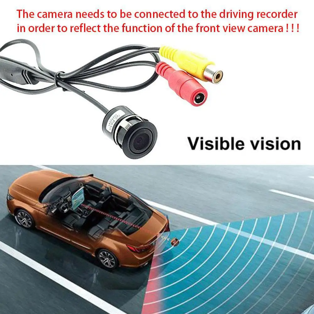 Universal Car Rear View Camera Night Vision Backup Parking Reverse Camera Waterproof 130 Wide Angle HD Sensor Image
