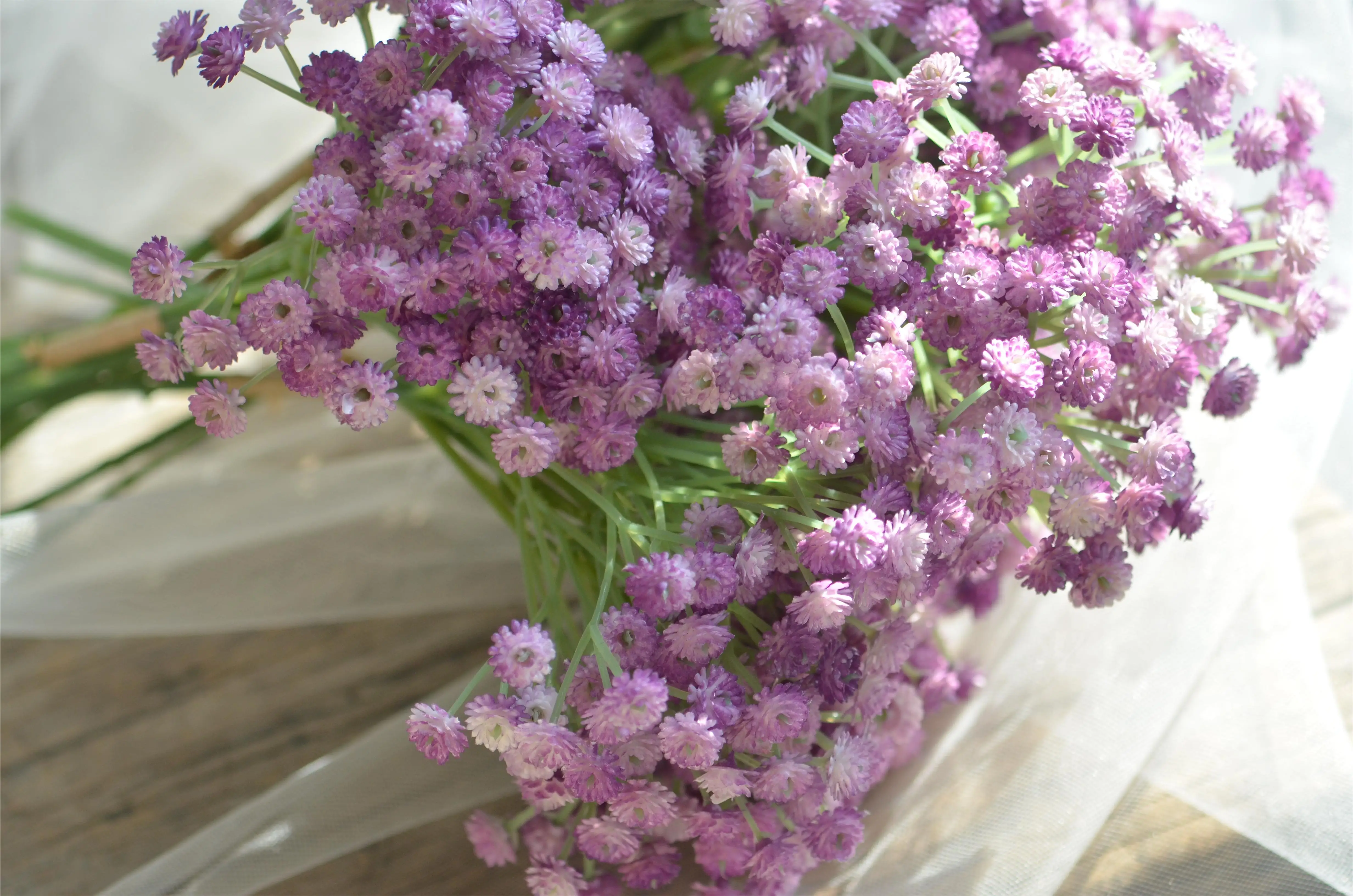 Baby's Breath Bundle, Artificial Baby's Breath, Faux White Wildflowers  Bundle, DIY Wedding Bouquetes, DIY Bridesmaids Bouquets 