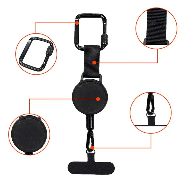 Enhanced Product Title: 

Outdoor Anti-Theft Smartphone Safety Lanyard with Belt Clip