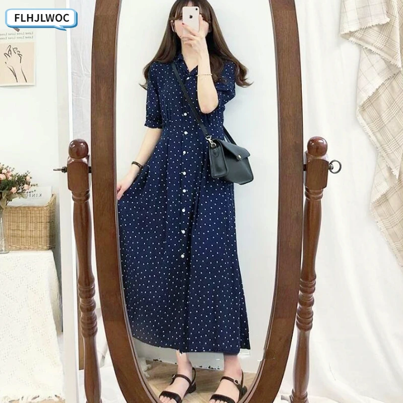 Summer Dresses Long Womens Fashion Short Sleeve Casual Short Sleeve