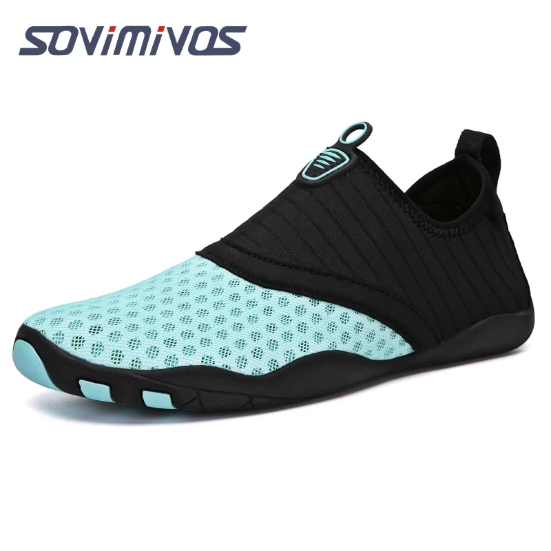 Unisex Water Shoes Swimming Diving Socks Summer Aqua Beach Sandal Flat Shoe Seaside Non-Slip Sneaker Socks Slipper for Men Women