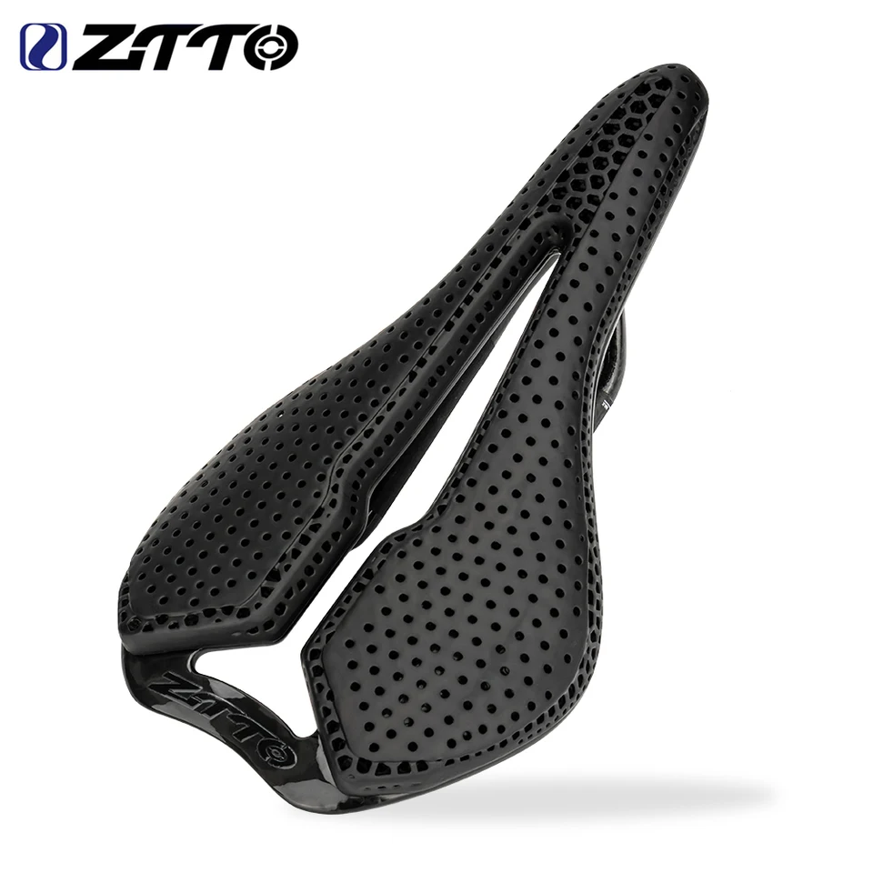 ZTTO Carbon Fiber Ultralight 3D Printed Bike Saddle Hollow