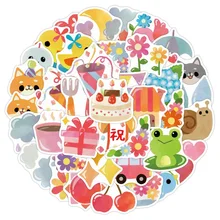 

10/20/40Pcs Cartoon Animal Sticker Kawaii Sticker Anime Stickers for Kids Laptop Luggage Skateboard Guitar Sticker Toys