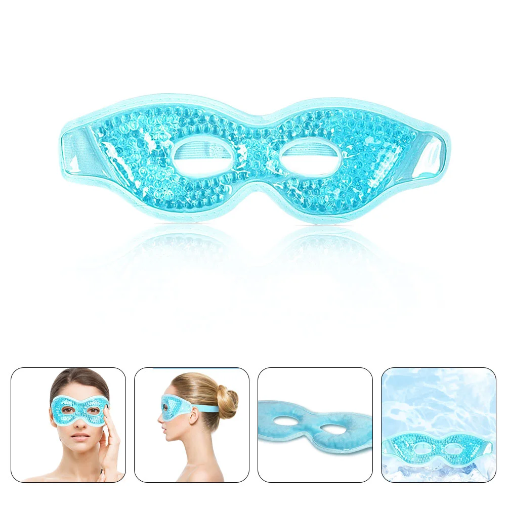 

Ажурная ледяная маска для глаз маска для удаления напряжения глаз горячая и холодная компрессионная маска для глаз