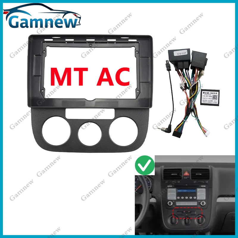 Marco De Radio 1 DIN Para Ford Ka 1996-2008 - Panel De Fascia, Color Plata, ABS