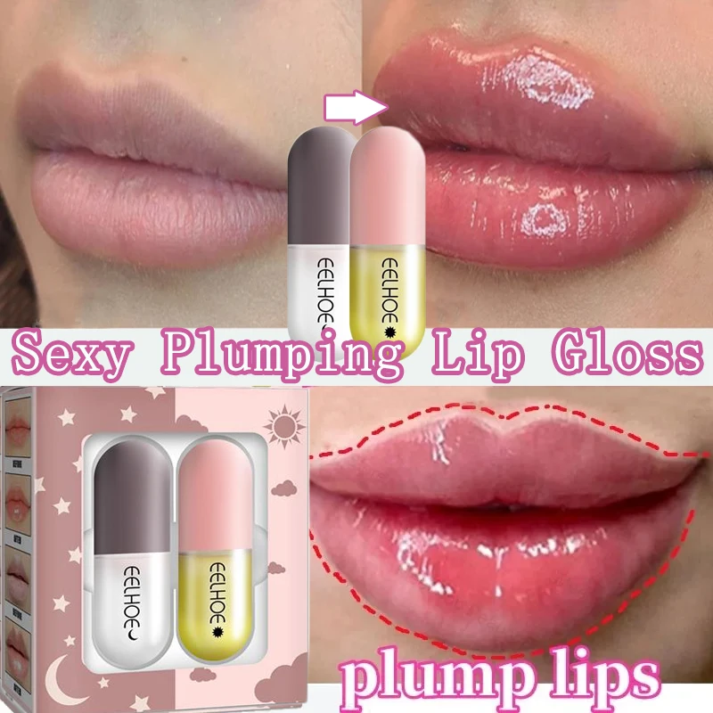 

Lip Plump Serum Increase Lips Elasticity Instant Volumising Essential Oil Reduce Fine Lines Moisturizing Nourish Sexy Lip Care