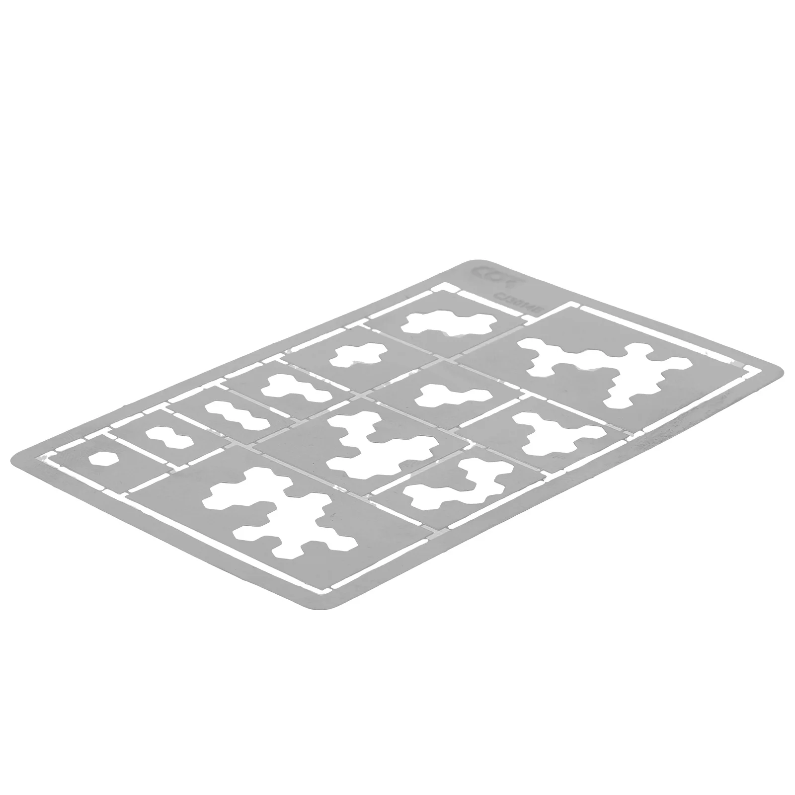 

Camouflage Spray Board Stencil Painting Stencils for Crafts Digital Hollow-out Templates Reusable Stainless Steel DIY Spraying