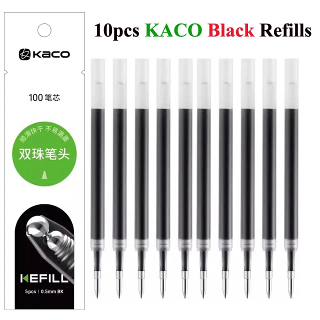 10pcs KACO Blk ink