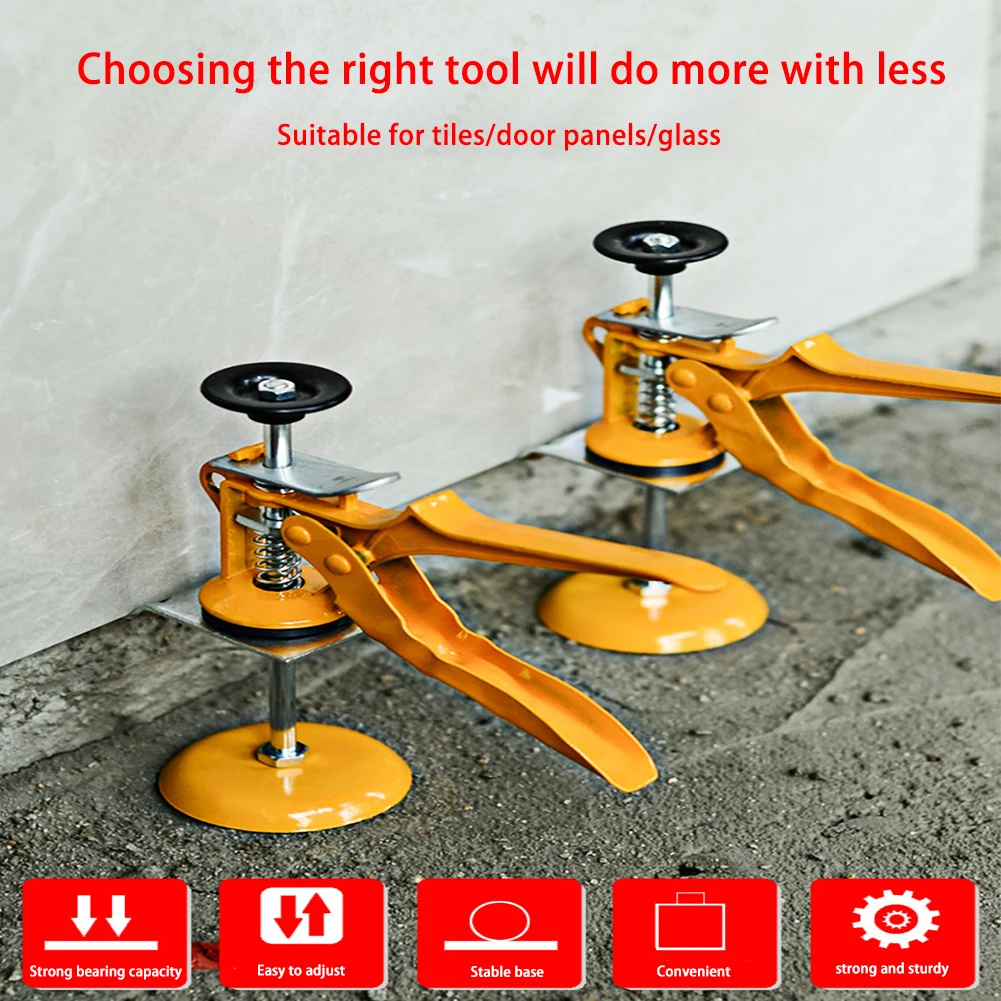 Tile Height Adjuster Tile Locator Brick Precise Regulator Locator Wall Leveling Adjustment Elevating Construction Tool