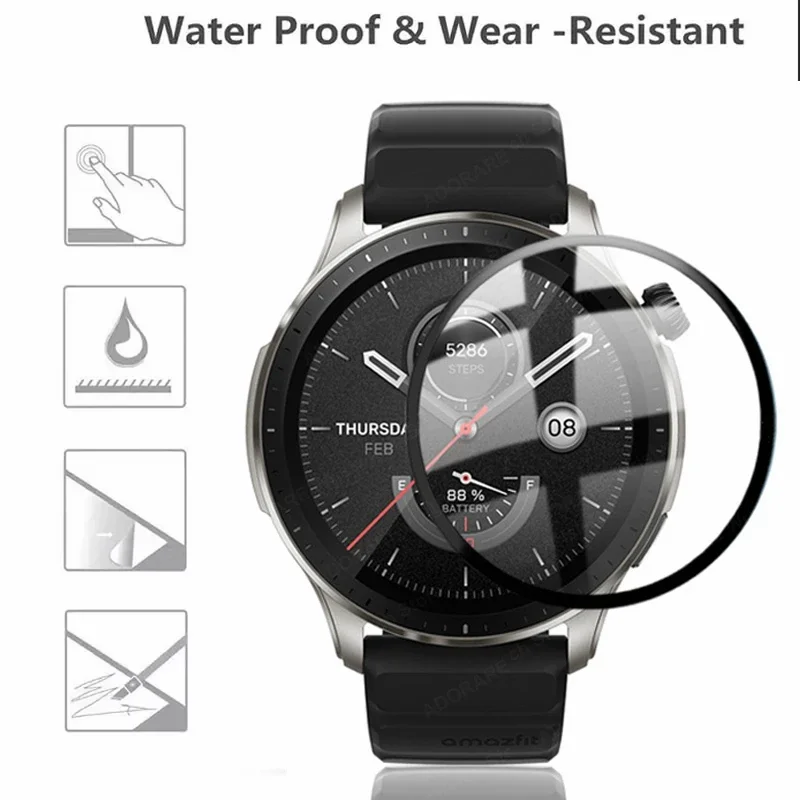 Premium 3D Curved Edge Full Coverage Screen Protector - Soft Protective Film, Not Tempered Glass